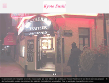 Tablet Screenshot of kyoto-sushi.fr